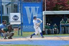 Baseball vs Babson  Wheaton College Baseball vs Babson during Championship game of the NEWMAC Championship hosted by Wheaton. - (Photo by Keith Nordstrom) : Wheaton, baseball, NEWMAC